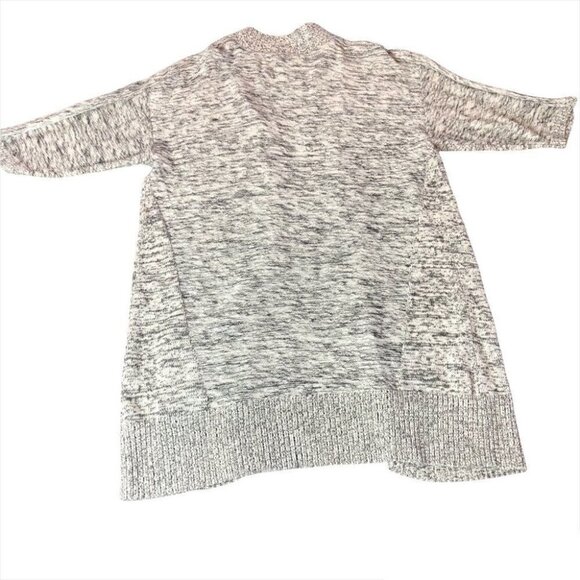 SIZE 2x Reitmans Heathered Grey Open Front cardigan - Picture 8 of 10